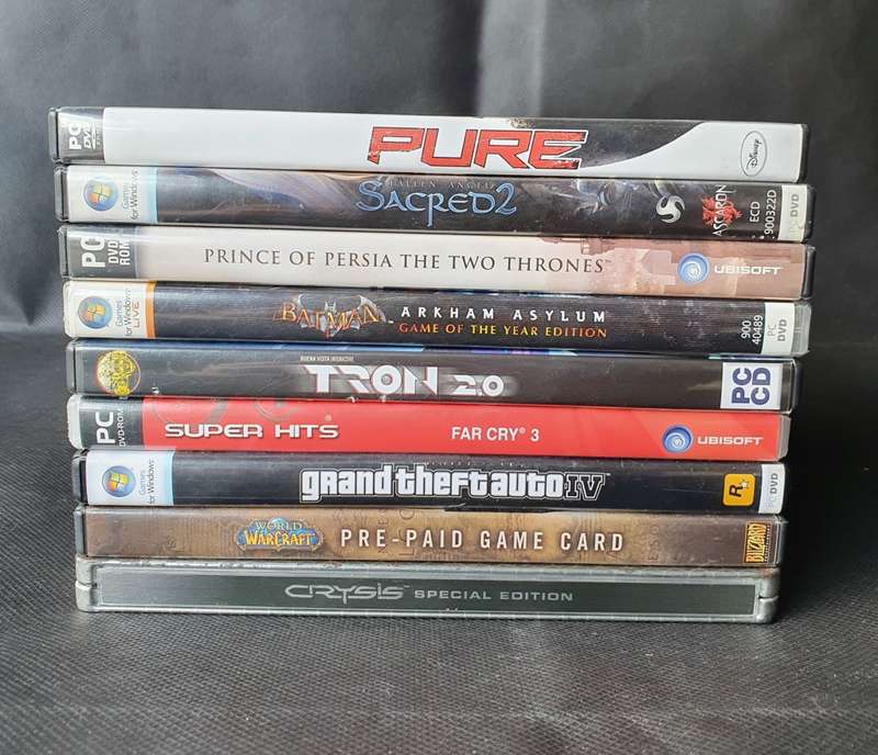 PC Game Collection 9x Games