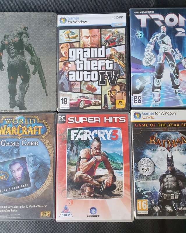 PC Game Collection 9x Games