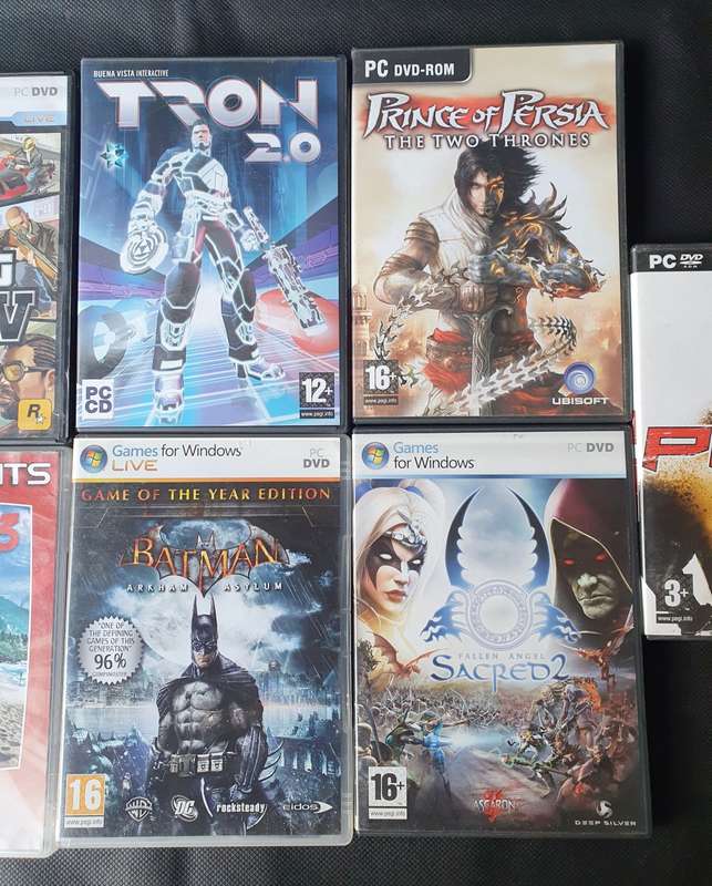PC Game Collection 9x Games