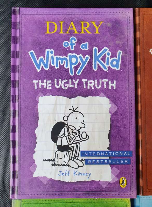 Diary of a Wimpy Kid Book Collection 4x Books