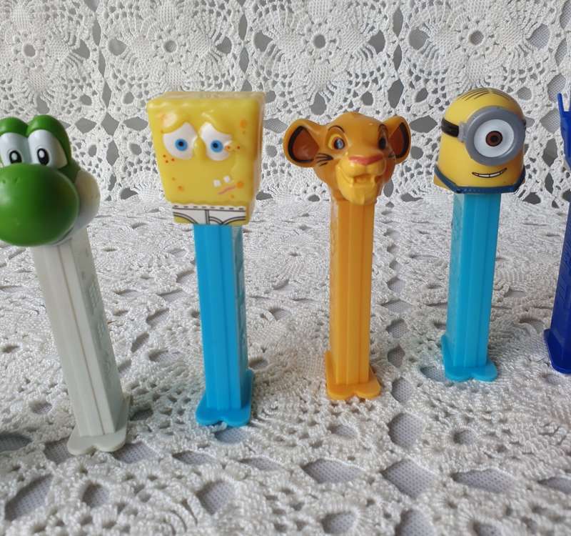 Pez Dispencer Character Collection 12x Pieces