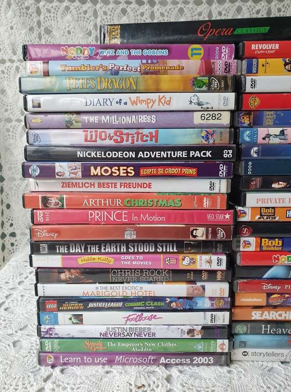 Large DVD Bundle 65x ( All Discs accountable )