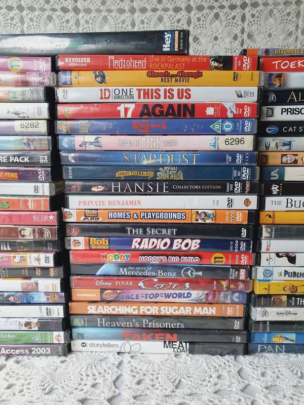 Large DVD Bundle 65x ( All Discs accountable )