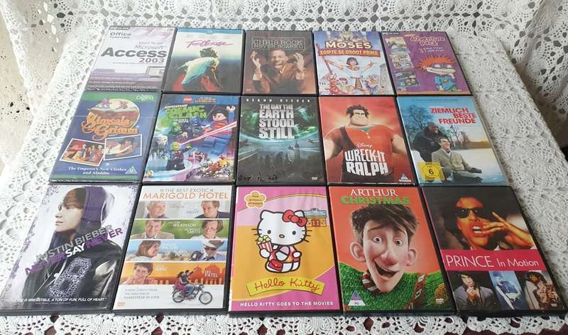 Large DVD Bundle 65x ( All Discs accountable )