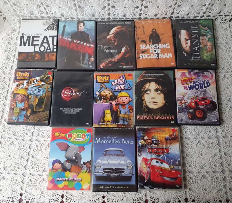 Large DVD Bundle 65x ( All Discs accountable )