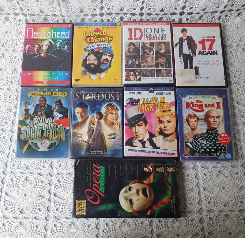Large DVD Bundle 65x ( All Discs accountable )