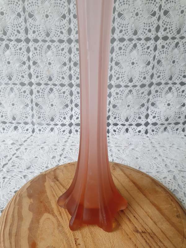 Vintage Colourful Glass Vase Collection 6x Vase