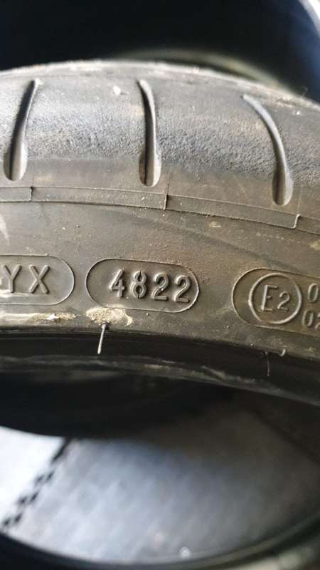 285/30/20 Michelin Pilot Sport. Excellent Condition