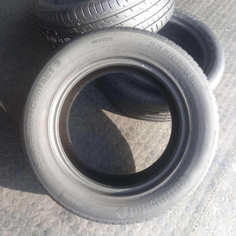 255/55/18 Continental CrossContact 3. Good Condition