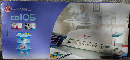CB105 Rexel Binding Machine Manual 90 Page ***Crazy R1 Sale***