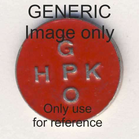 G P O / H P K Red Tokens