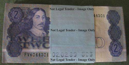 R2 Notes - 100 Uncirculated  Consecutive Notes - Gerhard de Kock