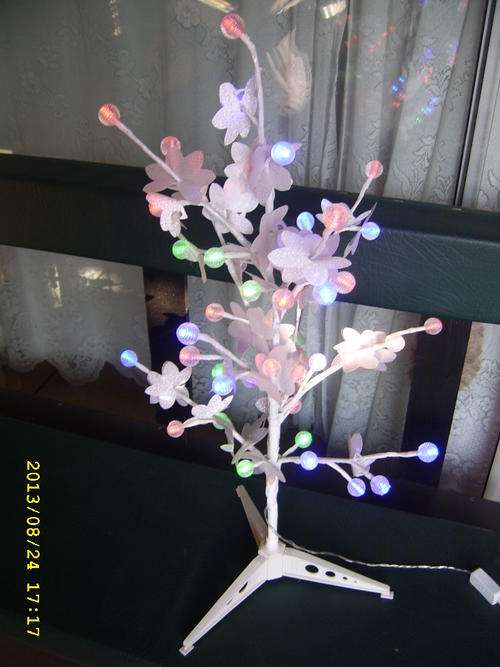 Colored LED flower tree. Very pretty. Shipping R35.00