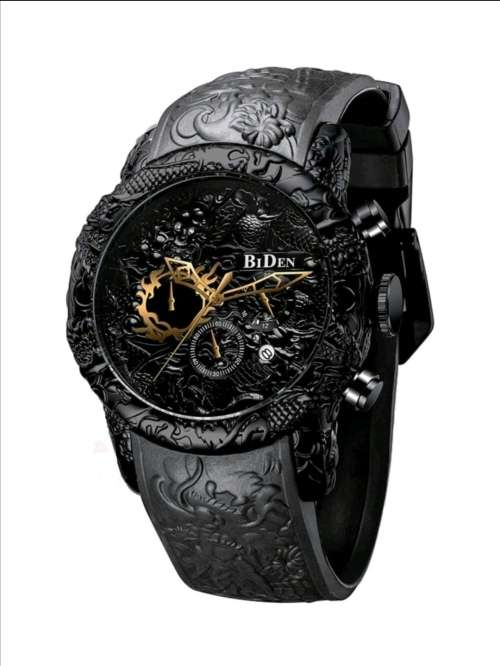 Dragon sculpture watch