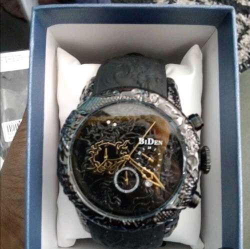 Dragon sculpture watch