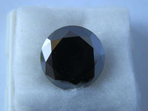 6 ct Black moissanite diamond (1) - seven (7) days to pay