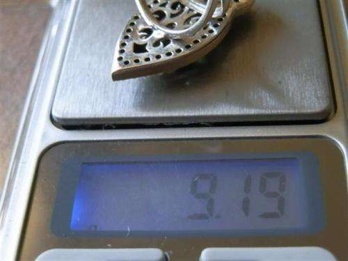 Awesome sterling silver amethyst ring - weight 9.19 g.