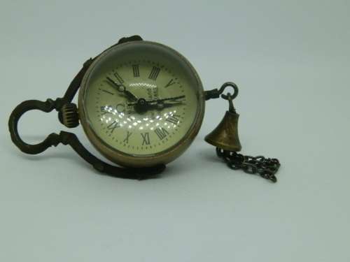 1882 - Unique antique Omega lady's globe wind-up pocket watch, marked 1882 - working