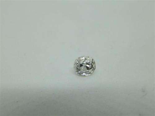 Sparkling rose cut natural diamond, approx .30 ct.  (No 2)