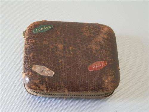Vintage Europa 4 Jewel Travel Alarm Clock in Original Case