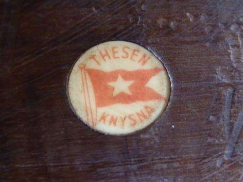Solid Knysna Stinkwood Clock!! ( Thesen Knysna stamp)