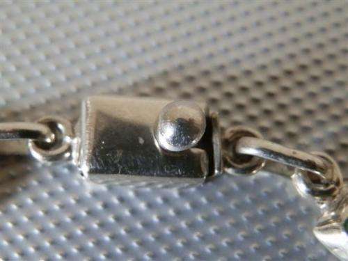 Fabulous sturdy solid sterling silver vintage Mexico bracelet - weight 23.53 g.