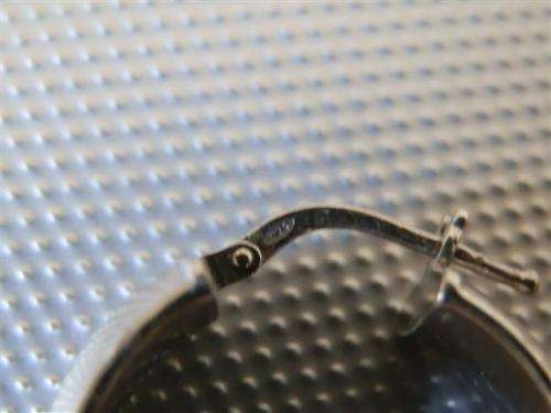 Sterling Silver Earrings - weight 5.4 g