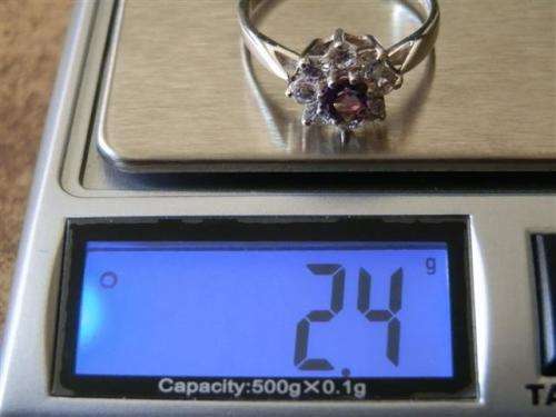 Lovely Solid Sterling Silver Cluster Ring