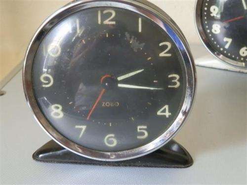 Vintage Zobo Alarm Clock - working
