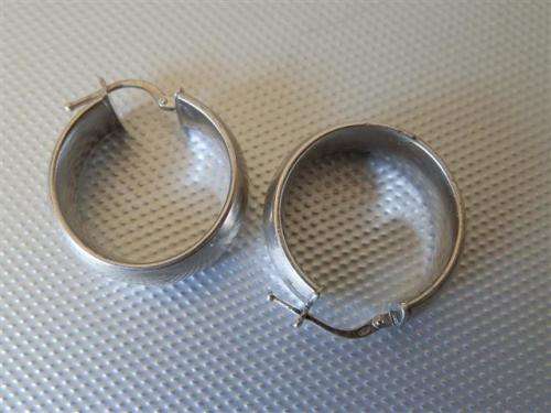Sterling Silver Earrings - weight 5.4 g