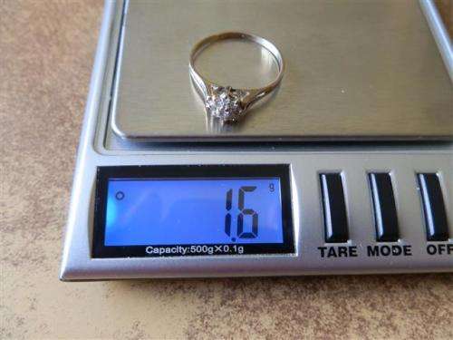 9 ct Gold approx 0.20 ct Diamond Cluster Ring