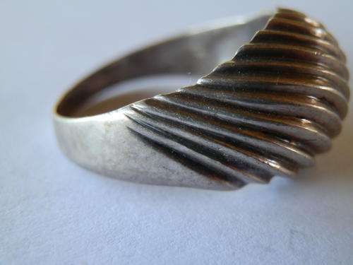 Old vintage sterling silver JAYEM designer's ring