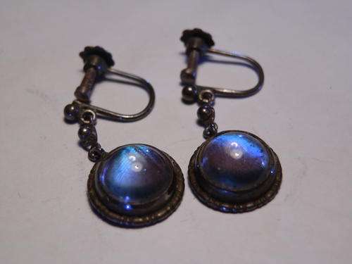 Antique silver earrings - two (2) weeks to pay