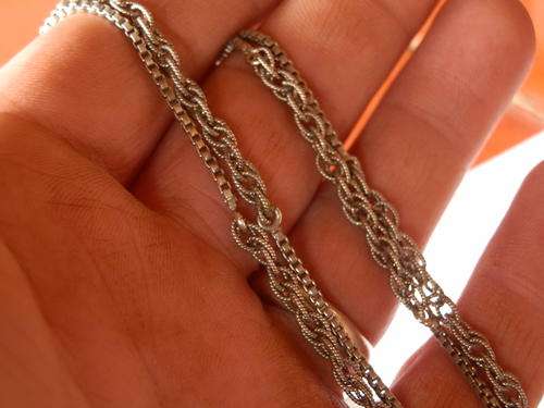 Heavy - 13.5 graqm - vintage sterling silver necklace - two (2) weeks to pay