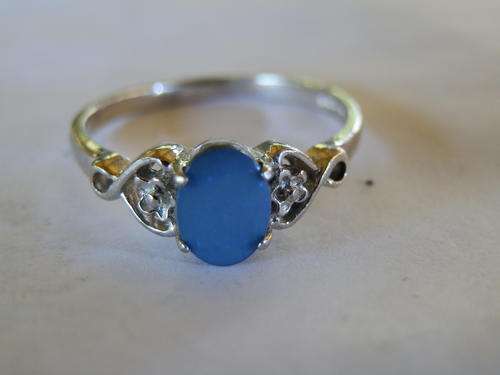 Sterling silver opal ring - thirty (30) days to pay