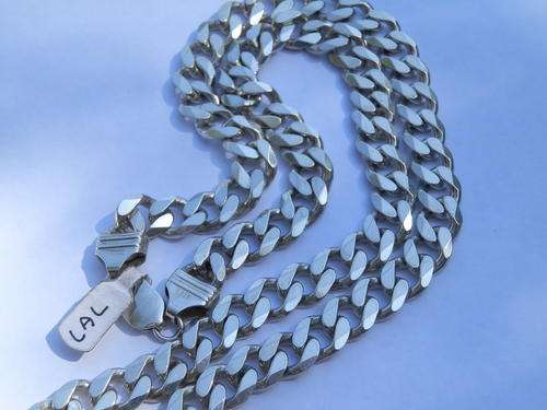 FOR KOMPAS ONLY!!  Very heavy - 123.7 gram - brand new solid sterling silver neck chain