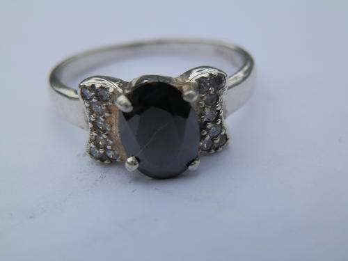 ANNUAL CLEARANCE!! Sterling silver onyx ring