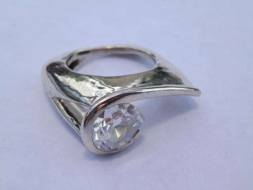 Heavy (11.3 g) sterling silver ring - thirty (30) days to pay