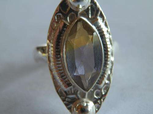 New sterling silver ametrine ring - thirty (30) days to pay