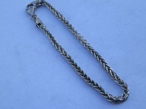 Sterling silver (4.8g) fancy bracelet - thirty (30) days to pay