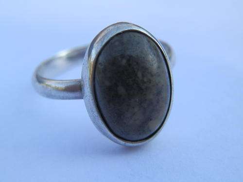 Sterling silver agate ring - thirty (30) days to pay