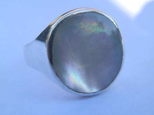 Heavy (8.35g) sterling silver ring - thirty (30) days to pay