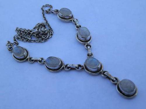 Sterling silver moonstone necklace - thirty (30) days to pay