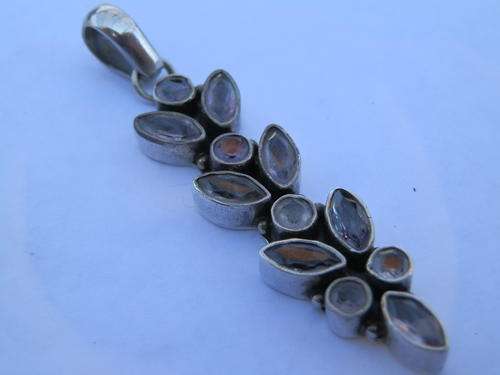 Sterling silver amethyst pendant - thirty (30) days to pay