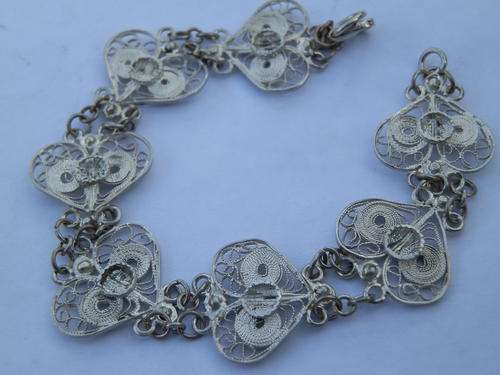 Sterling silver filigree bracelet - thirty (30) days to pay