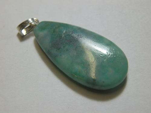 Clearance sale!  Sterling silver turquoise howlite pendant - thirty (30) days to pay