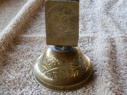 Vintage brass matchbox holder - thirty (30) days to pay