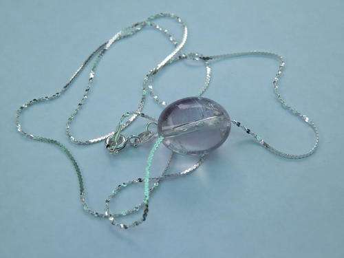 Sterling silver amethyst necklace - thirty (30) days to pay