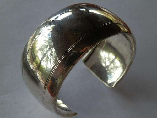 Clearance sale!  Heavy (30.9g) vintage 835 silver bracelet, circa 1930's - thirty (30) days to pay