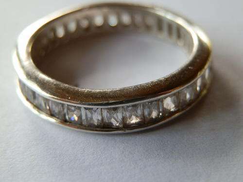 Sterling silver eternity ring - seven (7) days to pay